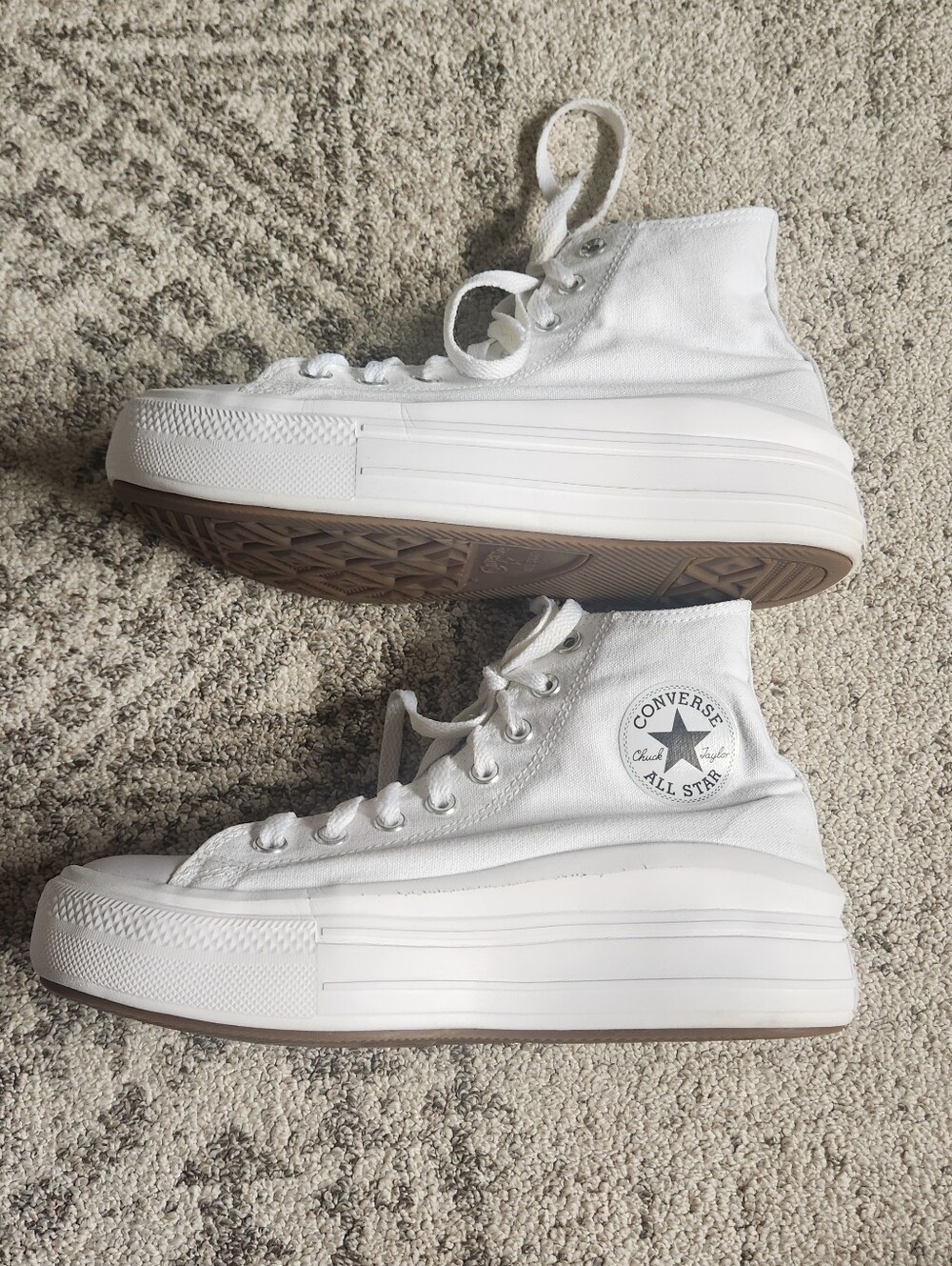 Converse High Top Platform Shoea - Picture 9 of 13